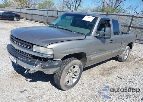 1999 Chevrolet Silverado 1500 Ls из США, поврежденный, VIN 2GCEK19TXX1125038